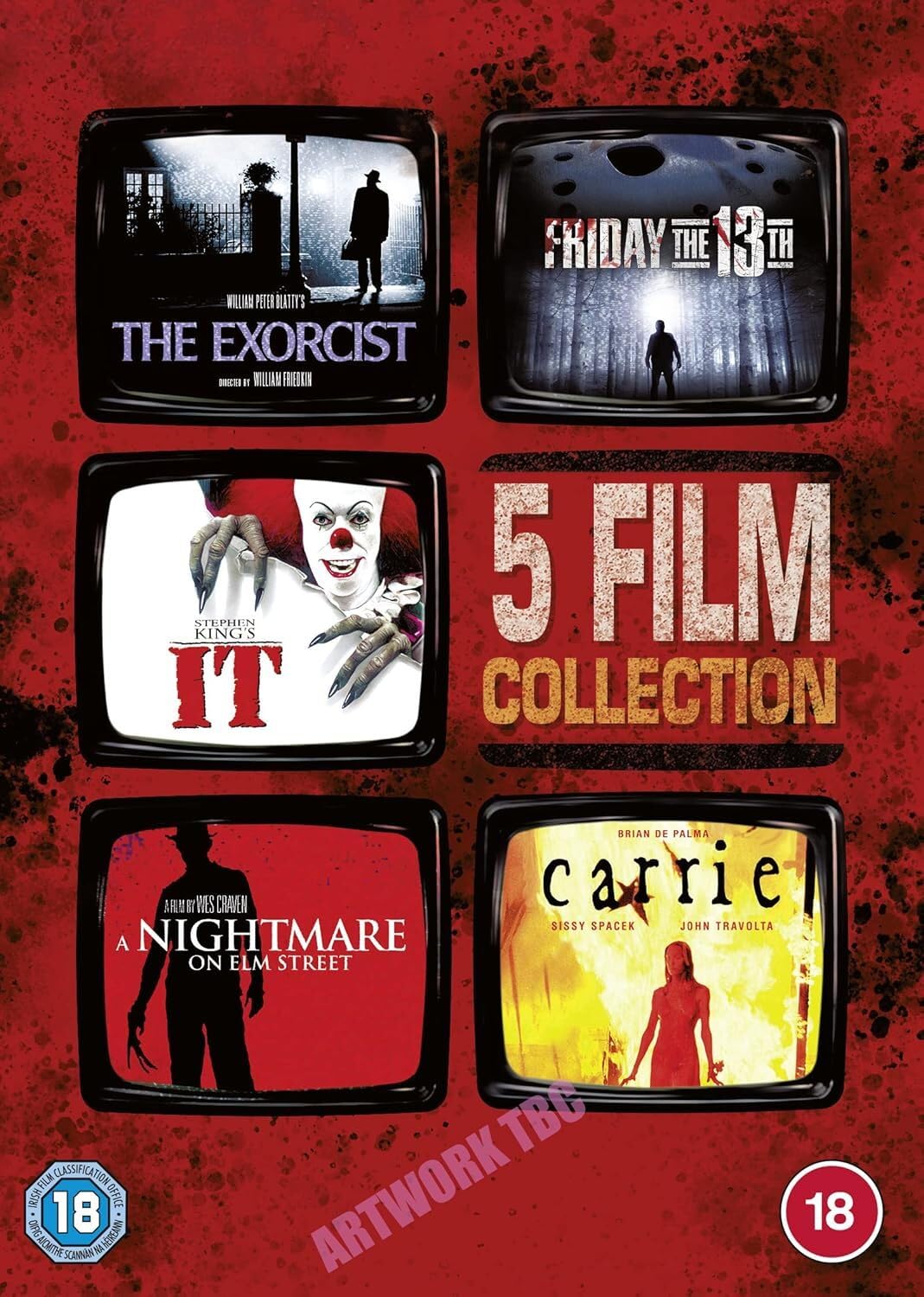 ICONIC HORROR 5-FILM COLL. BD [Blu-ray] [Region Free] [2022]