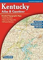 Algopix Similar Product 11 - Kentucky Atlas  Gazetteer Delorme