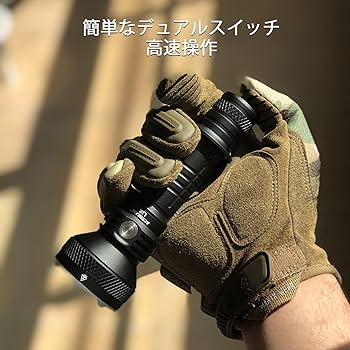 Amazon.co.jp: ACEBEAM L18 LED 強力 戦術 懐中電灯 軽量小型
