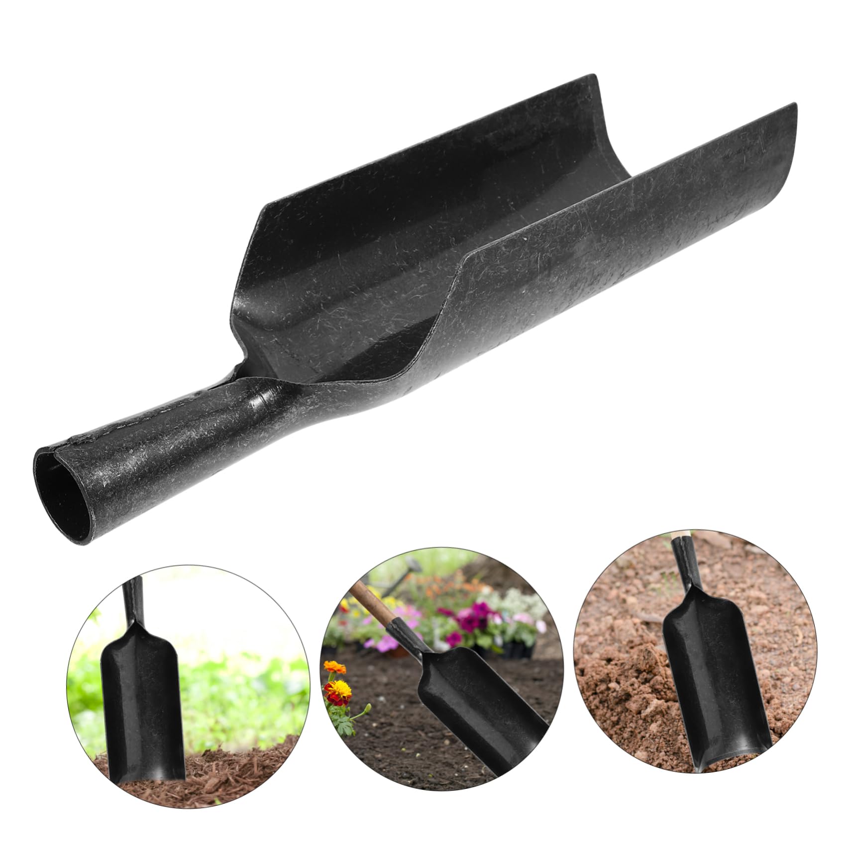 UPKOCH Strumento Da Giardino in Metallo Attrezzi Per Piantare Strumento Portatile Attrezzo Da Giardino Manico Ergonomico Per Piantare in Metallo