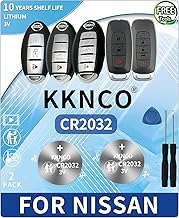 Car Key Fob Batteries (2-Pack)