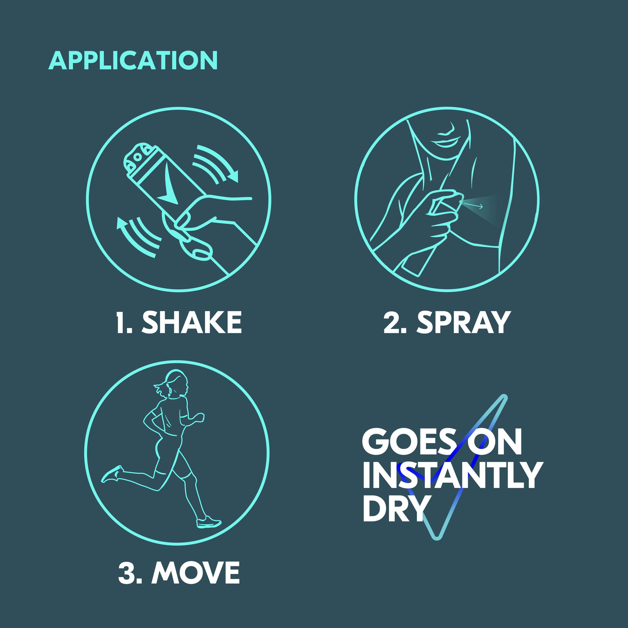 Sure Men Active Dry Deodorant Body Spray Antiperspirant with MotionSense technology for 48 hour protection against sweat and odour 150 ml, Pack of 6 — view 7