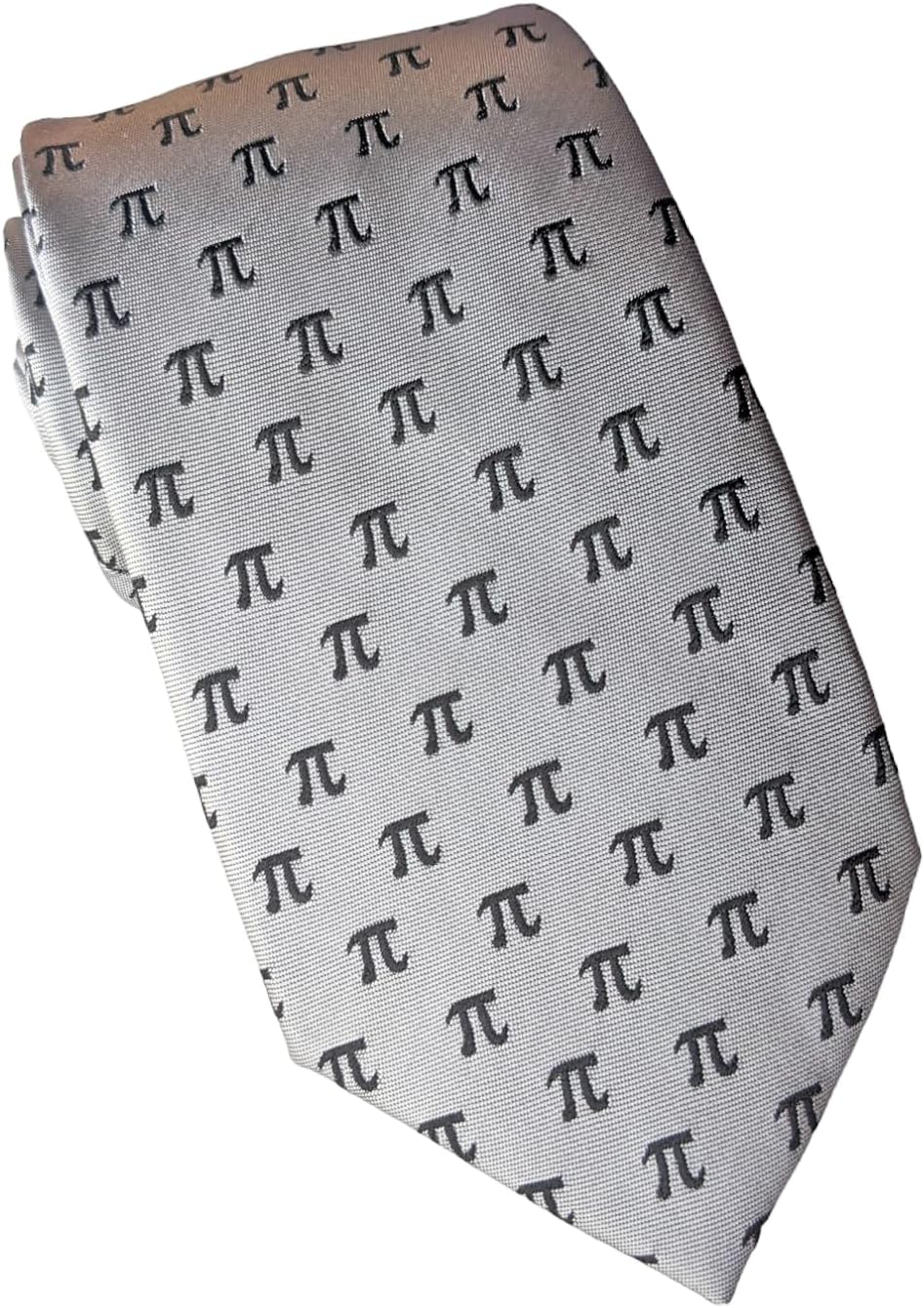 Maker V Pi Necktie, Pi Tie, Math Ties, Mathematics gift for men, Geometry, Calculus, STEM neckties, Pi symbol gifts