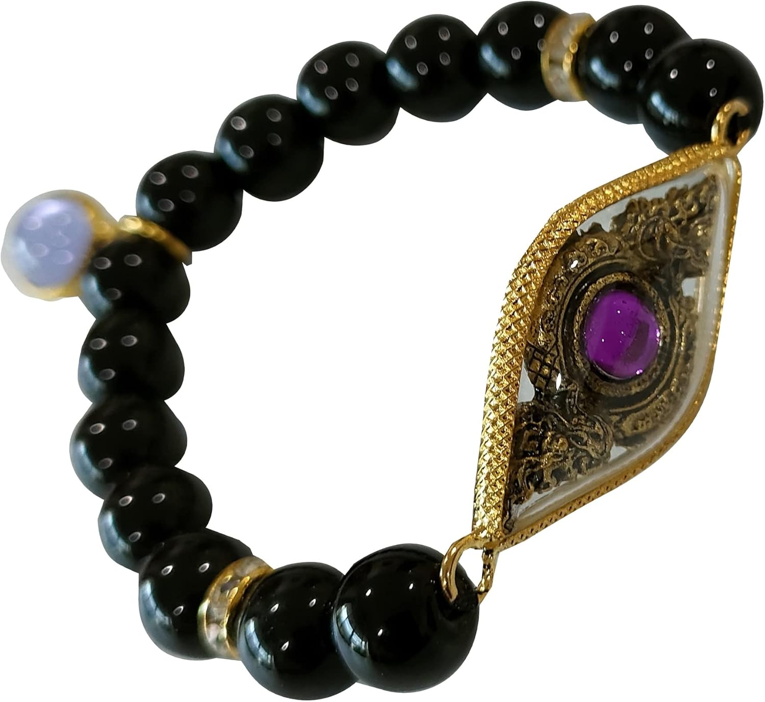 Buddha Stones Topas Zashi Lhamo Gütearmband