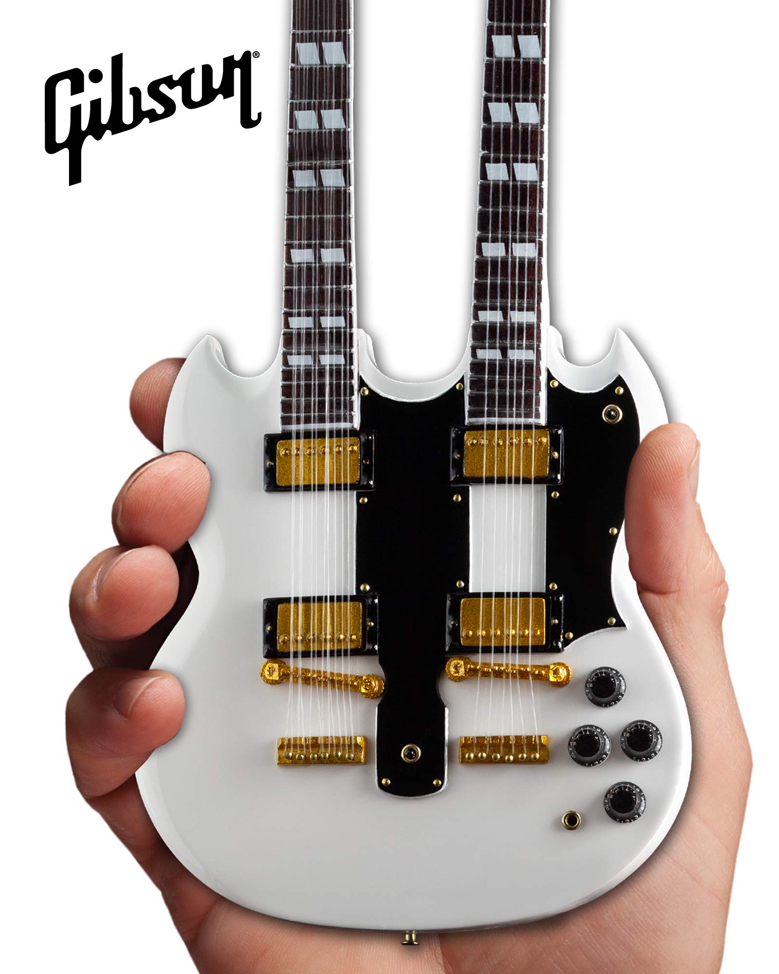 Axe Heaven Epiphone 1965 Casino Revolution - Mini chitarra replica naturale da collezione EG-811