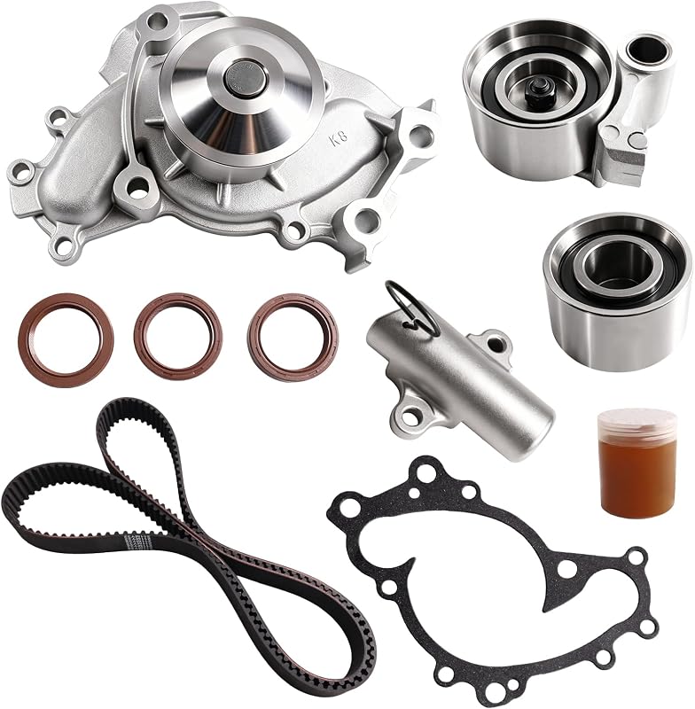 Kit de correia dentada com bomba d’água DWLDMLWC TKT-026 para Toyota e Lexus V6 – 3,0 L e 3,3 L