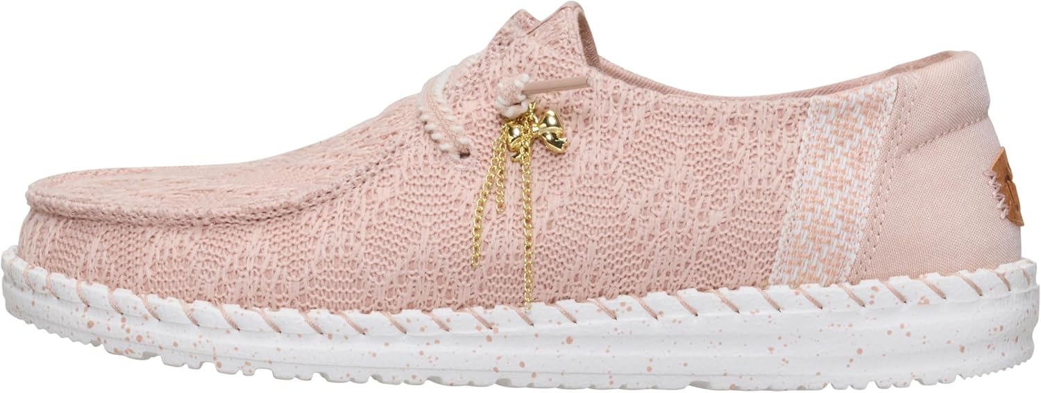 HEYDUDE Women’s Wendy Boho Knit | Women’s Lightweight Casual Slip-On Loafers | Comfortable Everyday Shoes