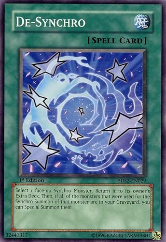 Yu-Gi-Oh! - De-Synchro (5DS2-EN029) - 5Ds Starter Deck 2009-1 Edición - Común