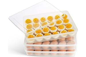 HANSGO Deviled Egg Carrier: Your Egg-cellent Storage Solution!