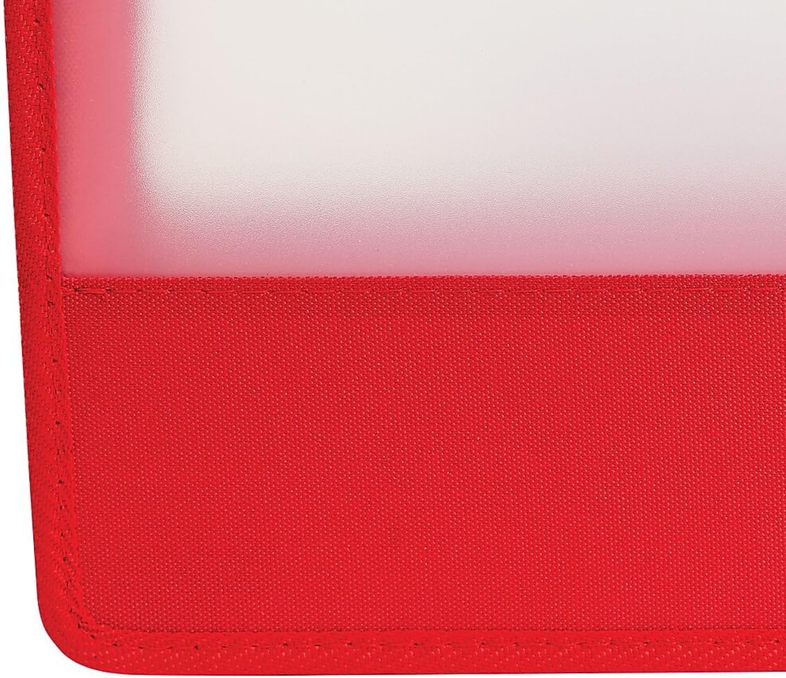 TRU RED Expanding File Wallets with Zipper Closure, Letter Size, Assorted Colors, Durable Accordion Document Organizers for School & Office, 3 Pack