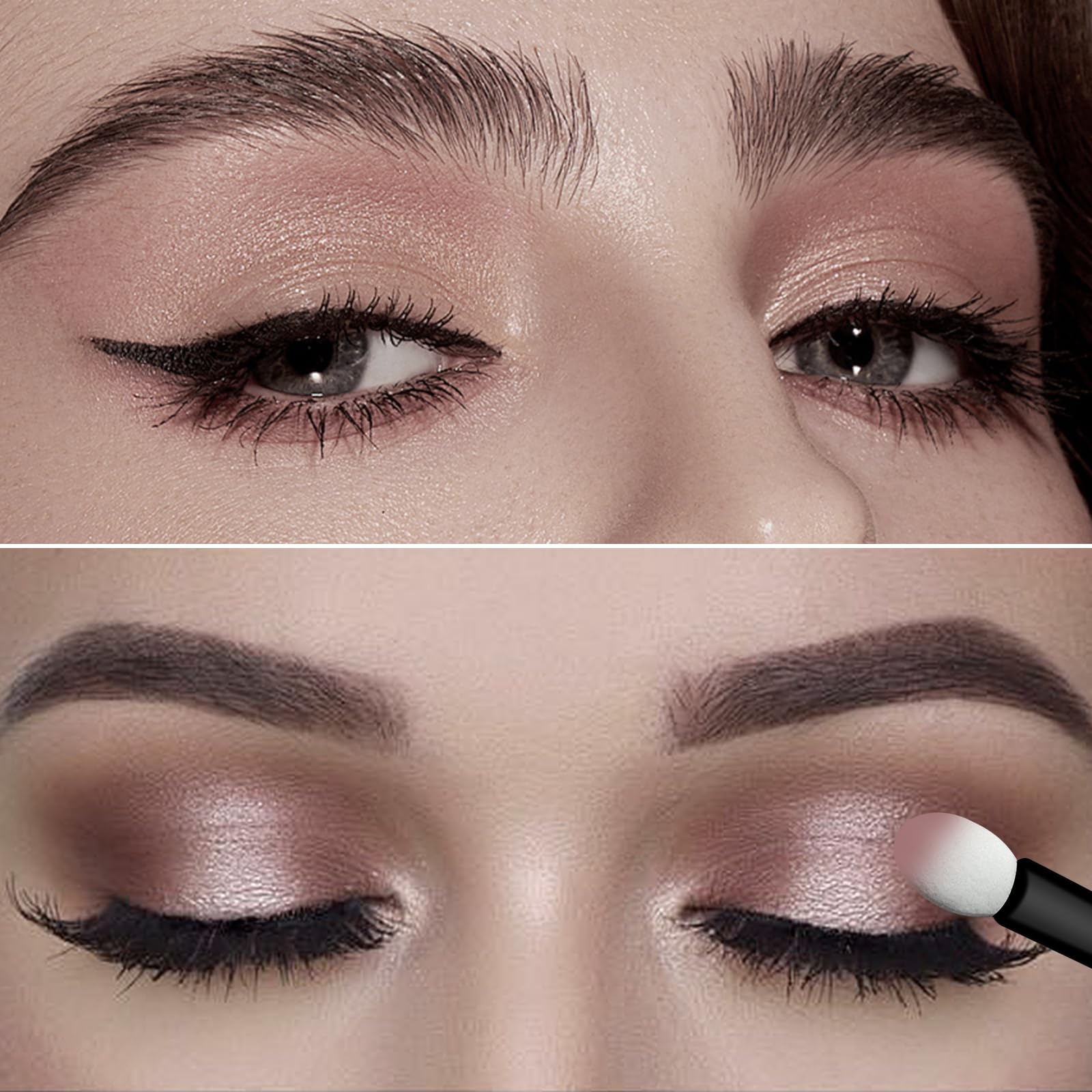 120 brochas para sombra de ojos