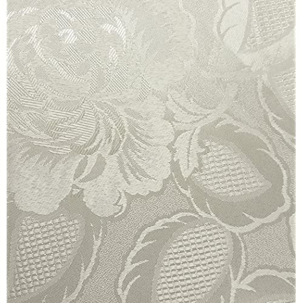 Emma Barclay Cream Damask Rose - Jacquard Table Cloth In - 60X84 (152X213cm)