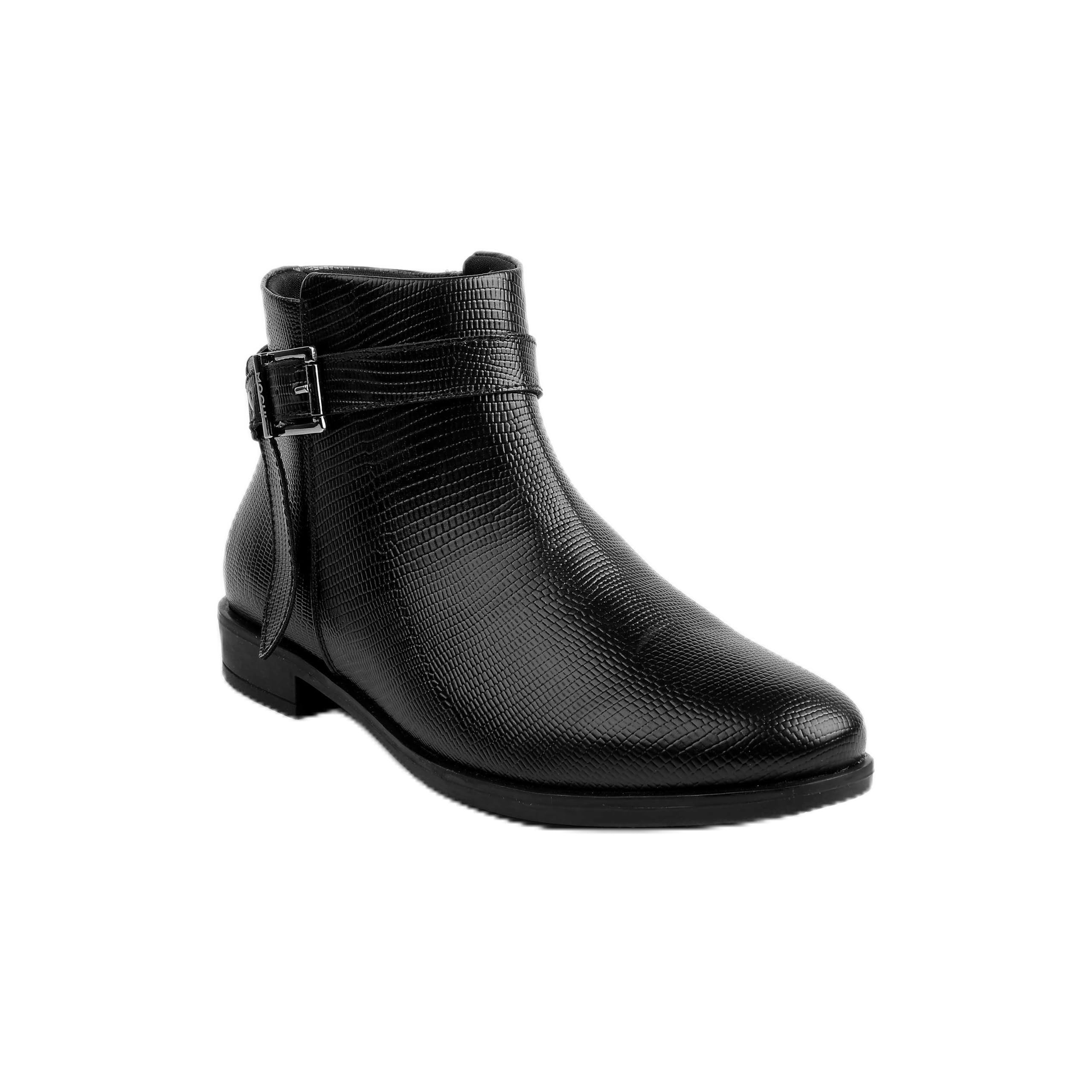 Women's Black Casual - Boots-image-22