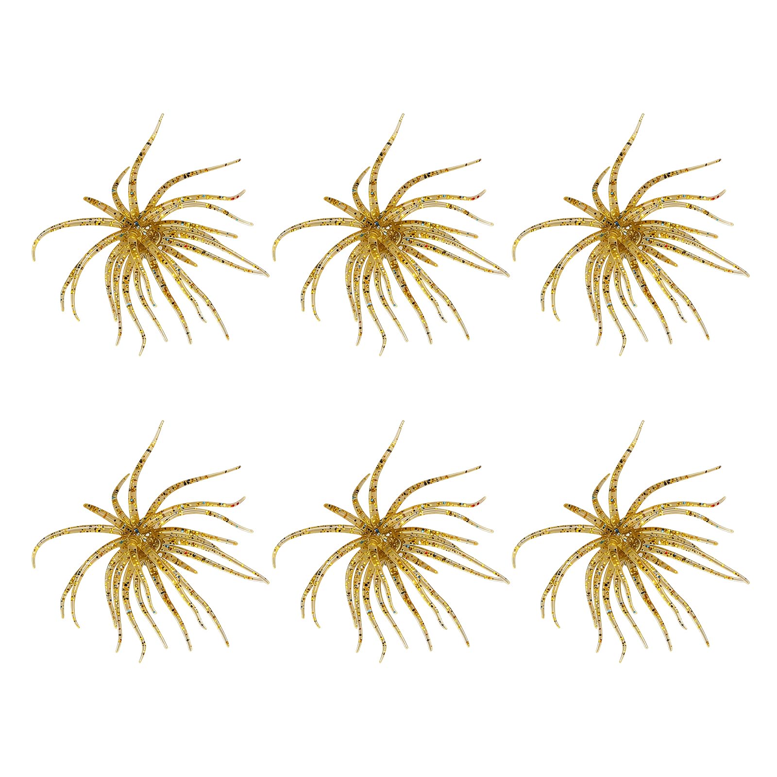 XuQiZZpp 6Pcs Artificial Sea Lure Soft Floating Swimbait Artificial Baits For most Beginner And Professional Anglers