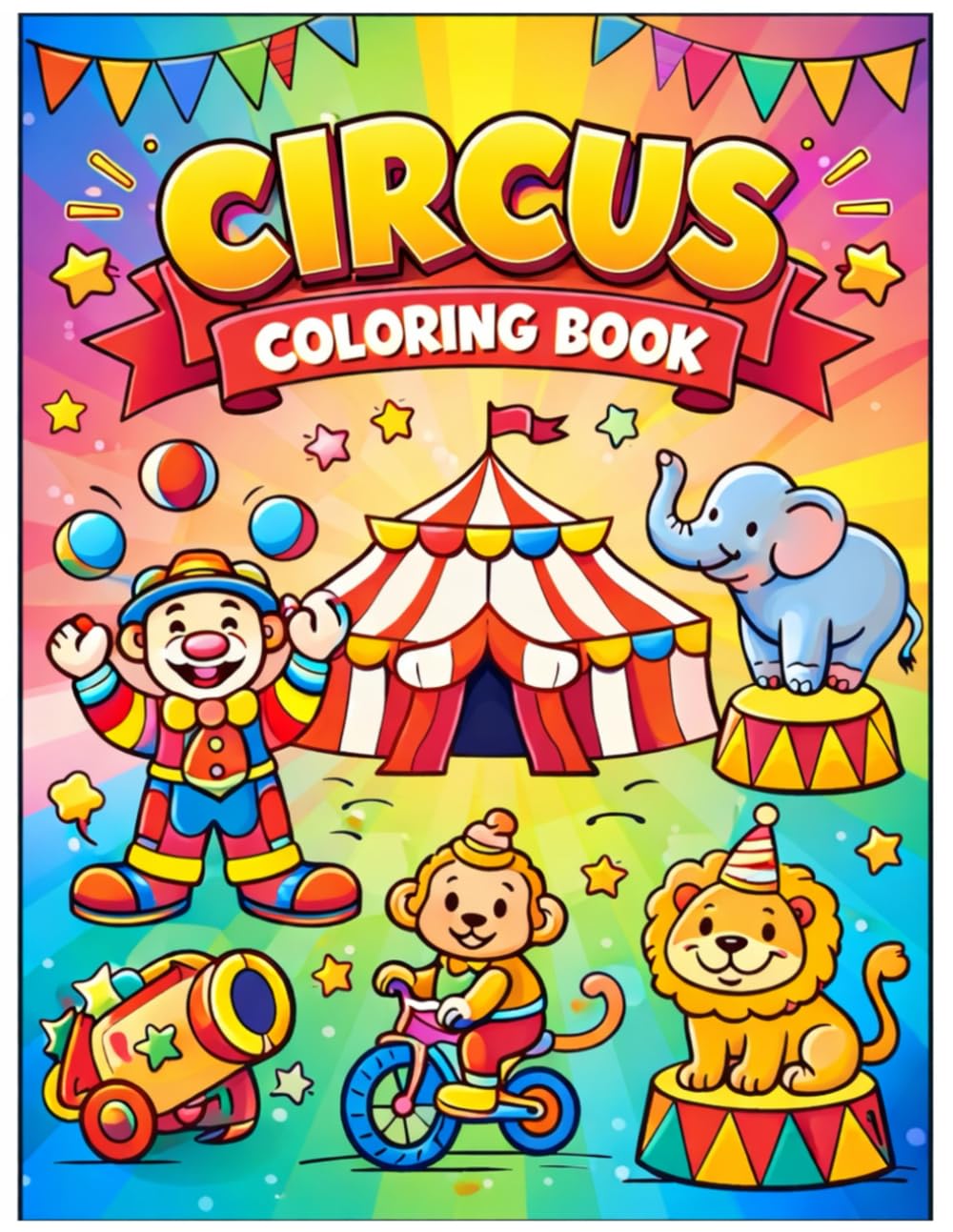 Circus Coloring Book