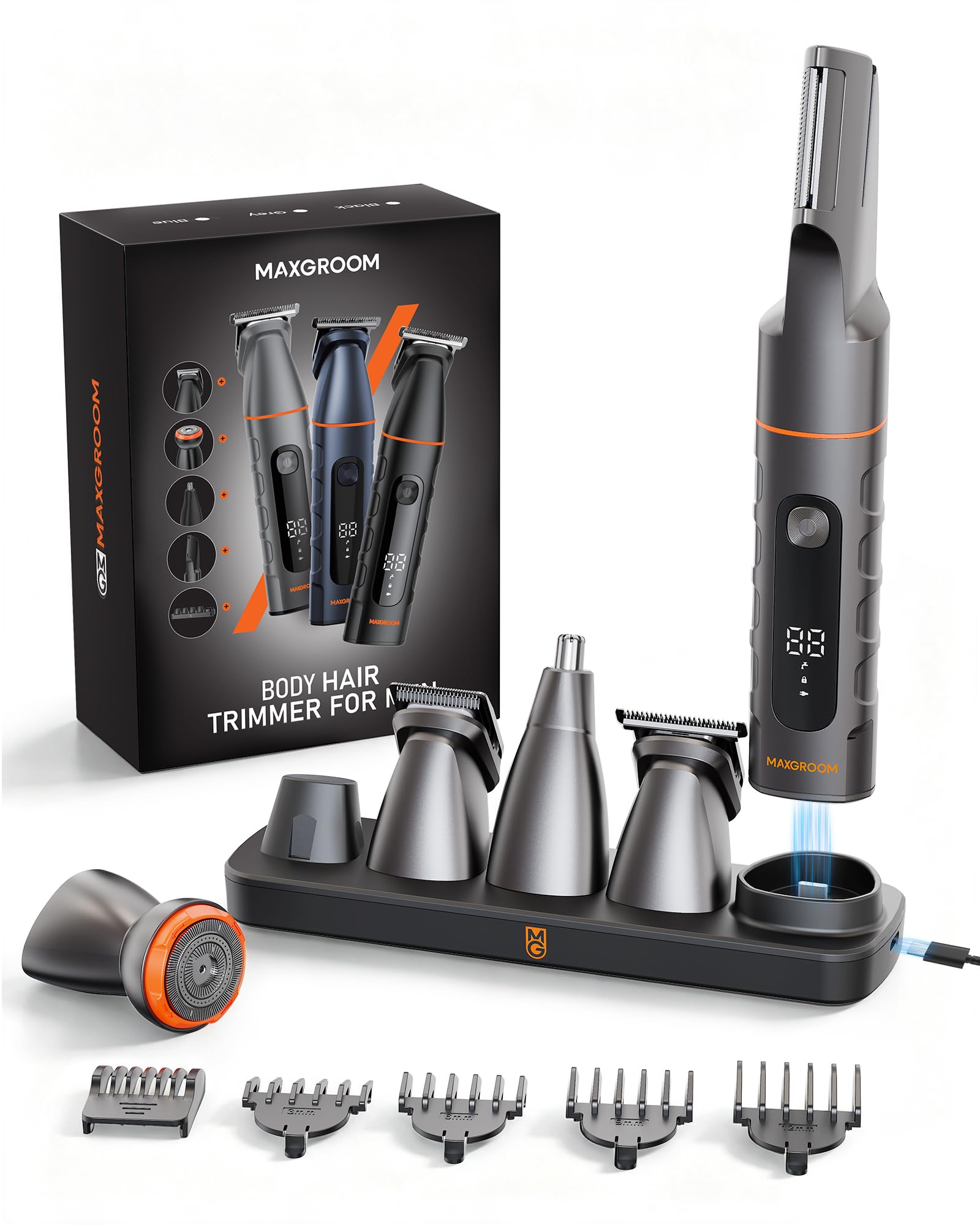 Amazon | ボディシェーバー メンズ VIOシェーバー MAXGROOM ボディしぇ