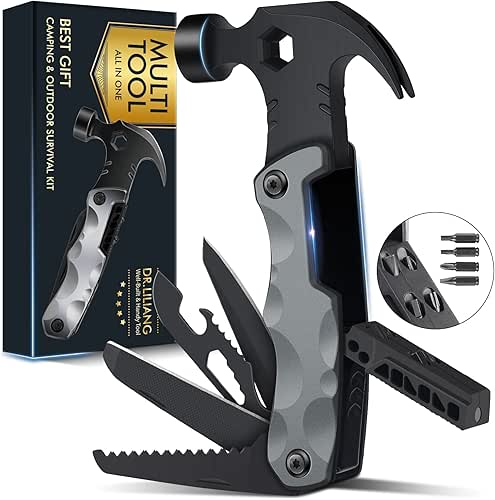 Multitool Camping Accessories Stocking Stuffers for Men Dad Gifts, 13