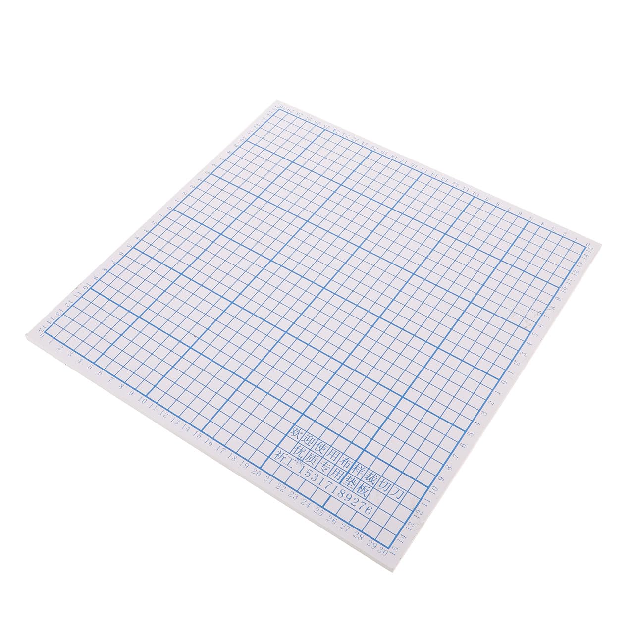 Tappetino per Macchina da Taglio Tessuto Pvc 32x32x0, 6 Cm | Griglia per Taglierino, Alta Durezza e Resistenza All'usura, Formato Portatile per Precisione nel Taglio