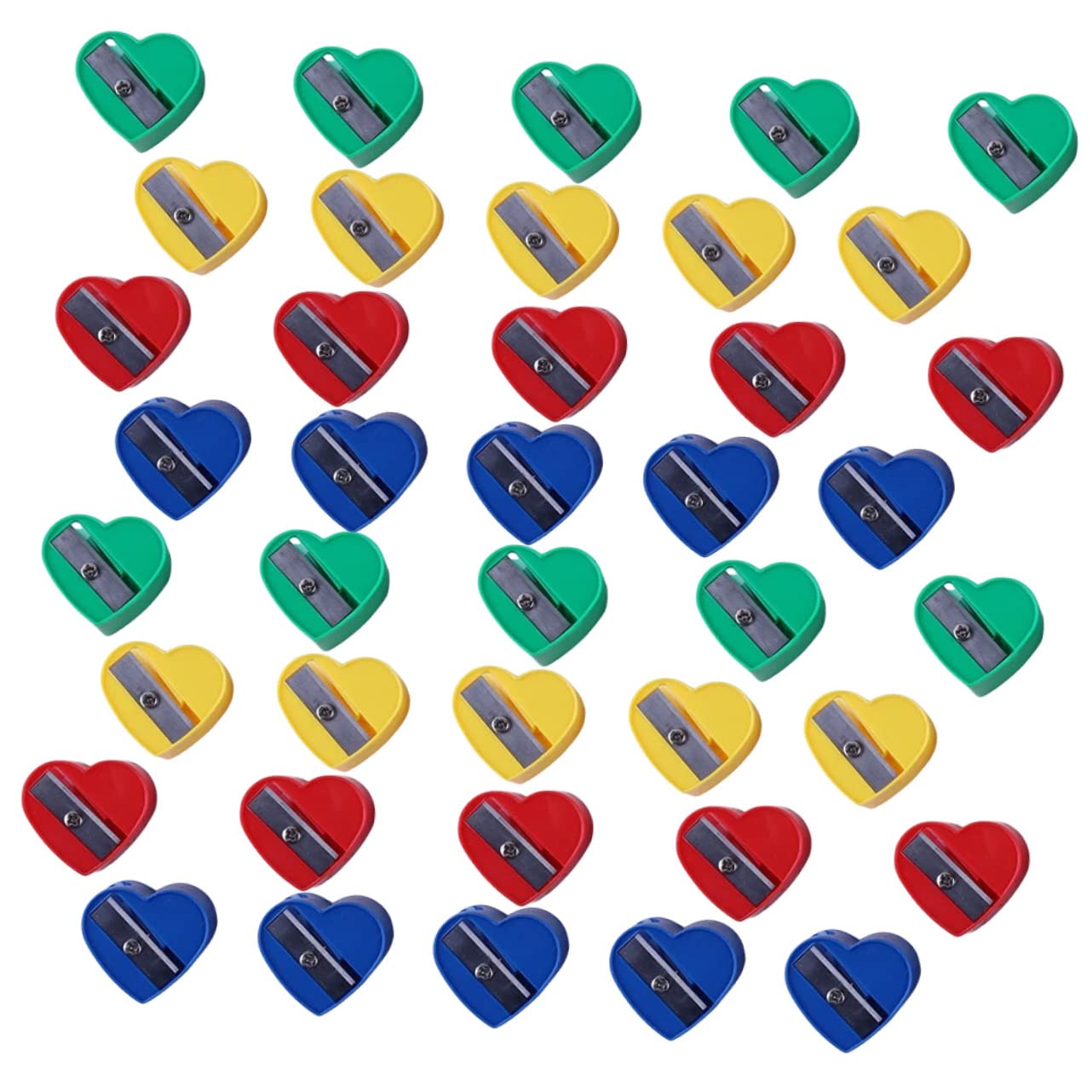 HOMSFOU 4 Set Temperamatite Manuale Design Carino Per Facile Trasportare E Riporre Adatto Per Scuola E Ufficio 40 Pezzi * 4