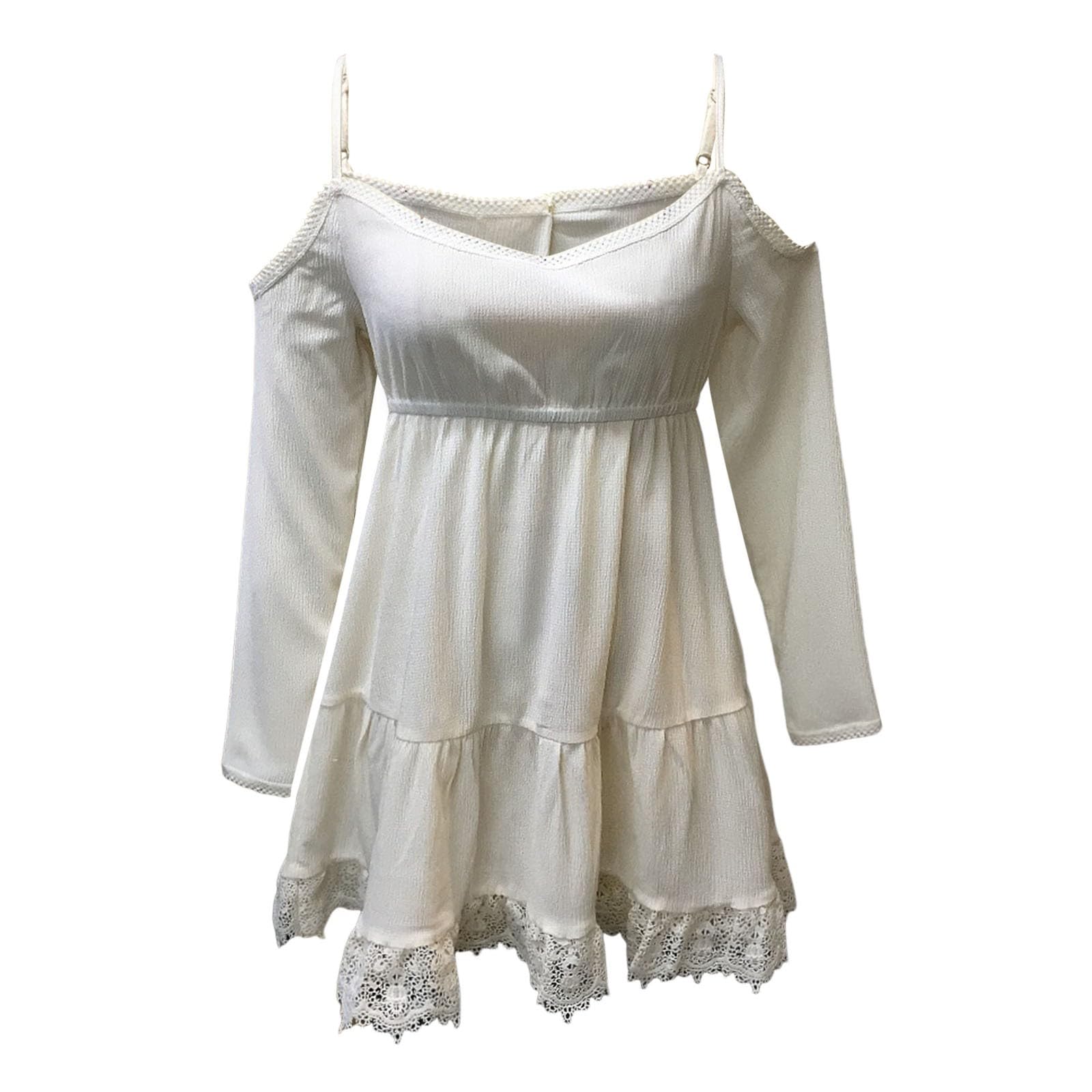 Générique Robe Longue Femme Bohème Fluide Maxi Décontractée Été Plage Casual Chic Élégante Ample Légère Confortable Manches Courtes Col V Imprimé Floral A34
