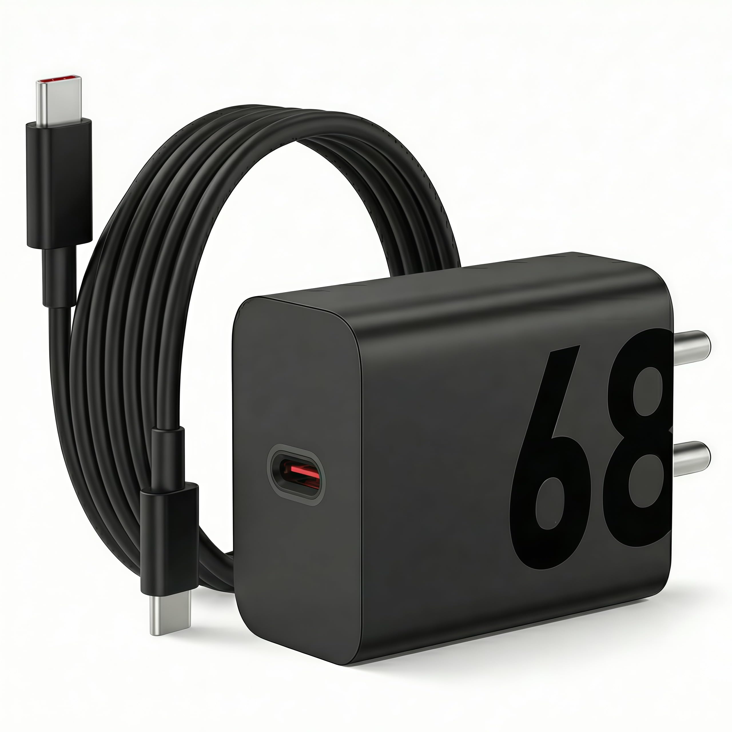 UNIGEN 68W Turbo Power USB C Charger Compatible with Motorola Edge 60 Pro/Fusion/Edge 50 Fusion, Edge 50 Ultra/50 Pro/Razr 50 Ultra/Moto G84/G45/G54/E40/G35, 68 w Turbopower Fast Charging Adapter-picture-30