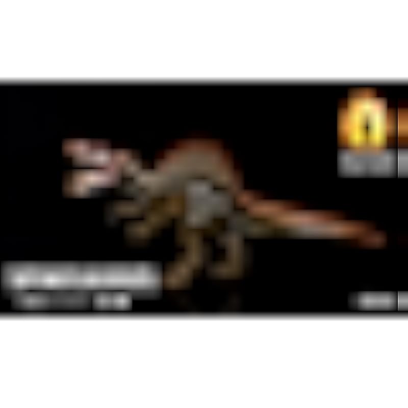 Mattel Jurassic World Hammond Collection Spinosaurus 어린이 그림 공룡 장난감이 큰 총 길이 : 약. 8 세에서 64.5cm, 회색 JCH09 상세이미지 7