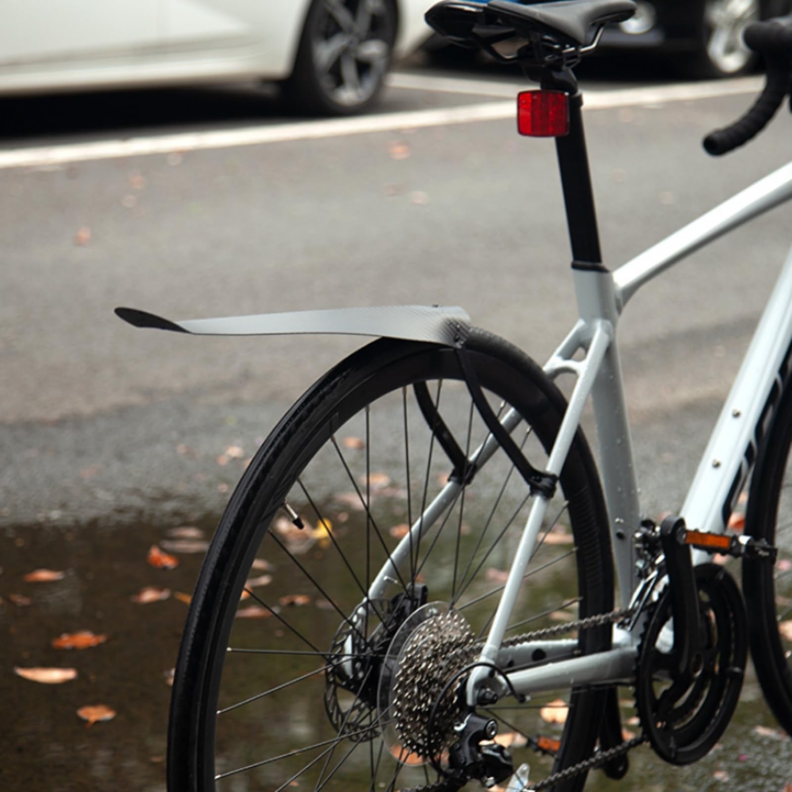 Fahrrad-Schutzblech, verstellbar, für Rennrad, Mountainbike, Fahrradreifen, hinten, Kotflügel, faltbar und leicht