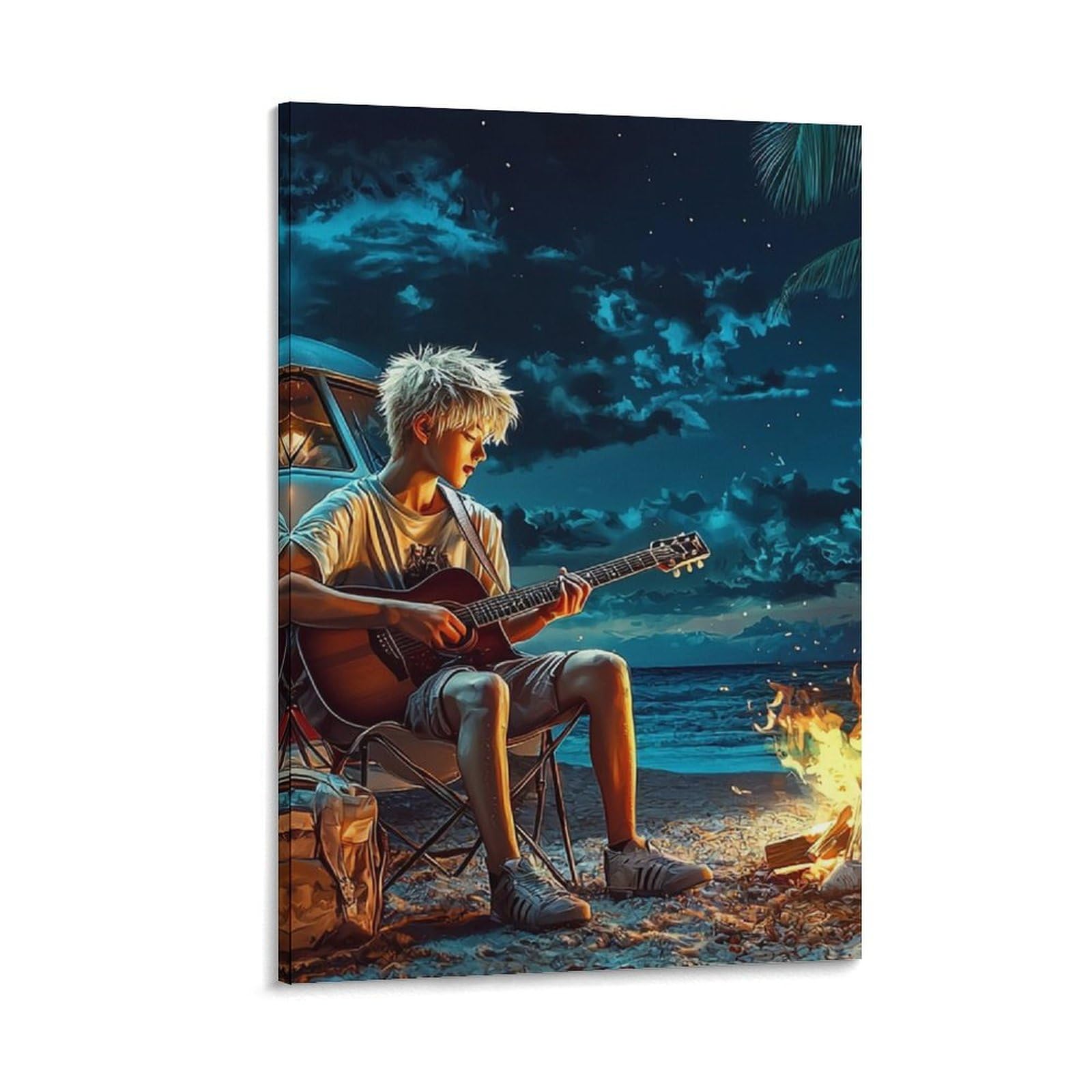 Impression sur toile marine pour une chambre relaxante - 7