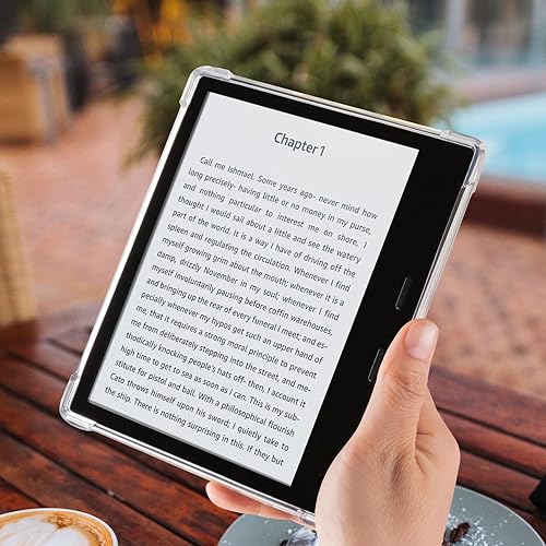 Miniatura 6 de CoBak Funda transparente para Kindle Oasis de 7 pulgadas, 10 generación 2019 lanzada y 9 generación 2017, protección de bolsa de aire de esquina,