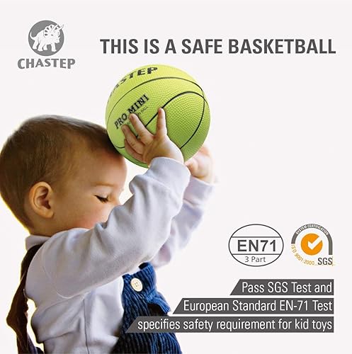 Miniatura 4 de Mini balón de baloncesto, pelota de espuma de 5.9 in. Suave y flexible, seguro para jugar