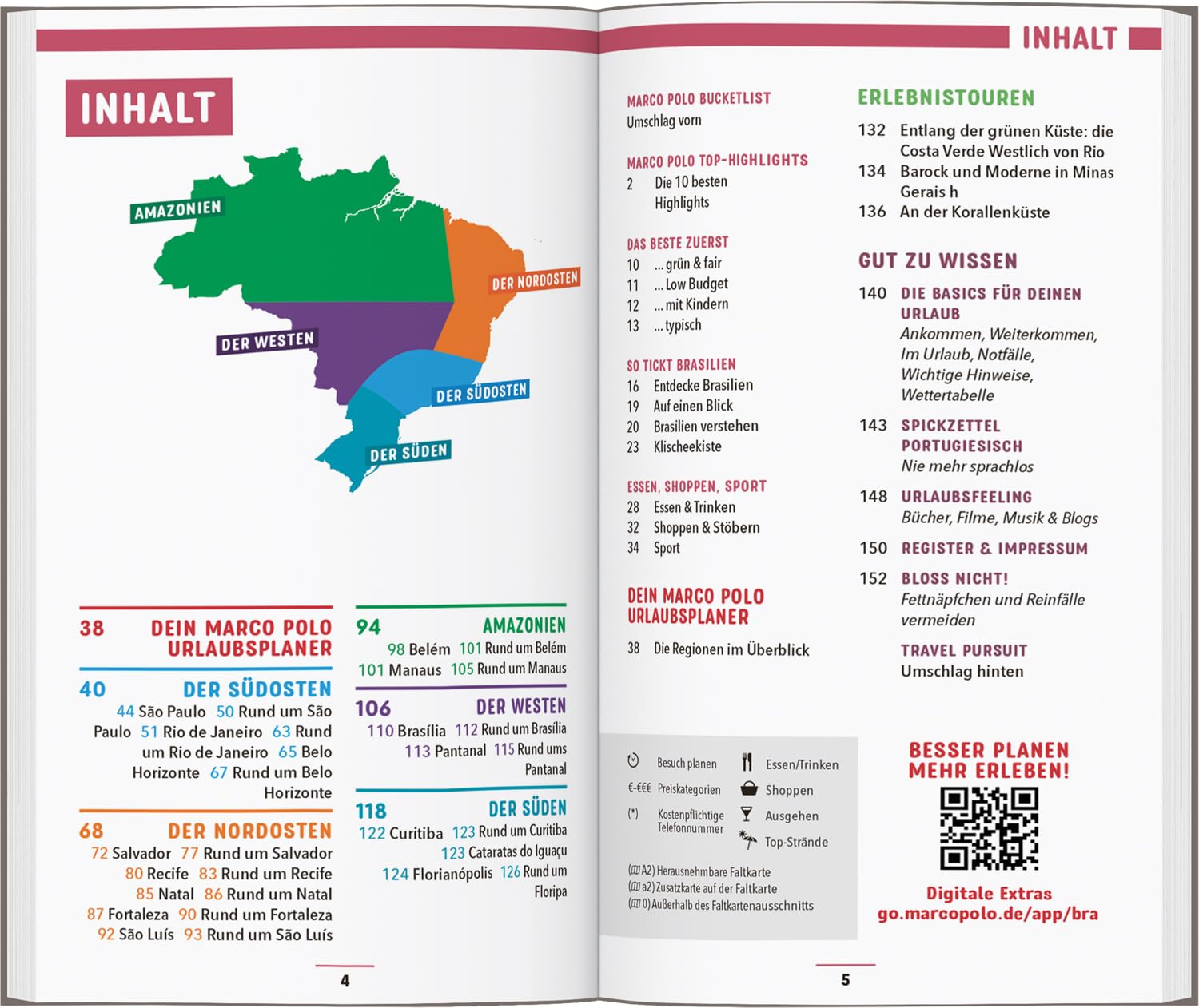 MARCO POLO Reiseführer Brasilien: Reisen mit Insider-Tipps. Inkl. kostenloser Touren-App