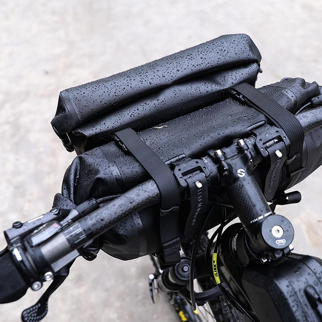 MEIION Lenkertasche für Bikepacking, wasserdicht und robust, ideal für Offroad-Abenteuer und Lange Fahrradtouren, geeignet für professionelle Radfahrer und Outdoor-Enthusiasten