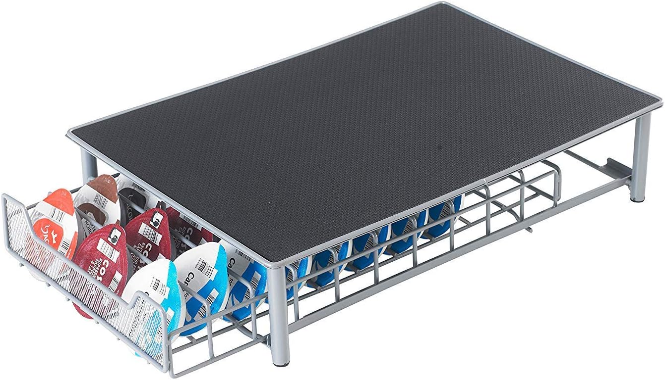 Neo60 Pod Coffee Capsule Holder Dispenser Stand Drawer Storage Rack Suitable For Tassimo Pods