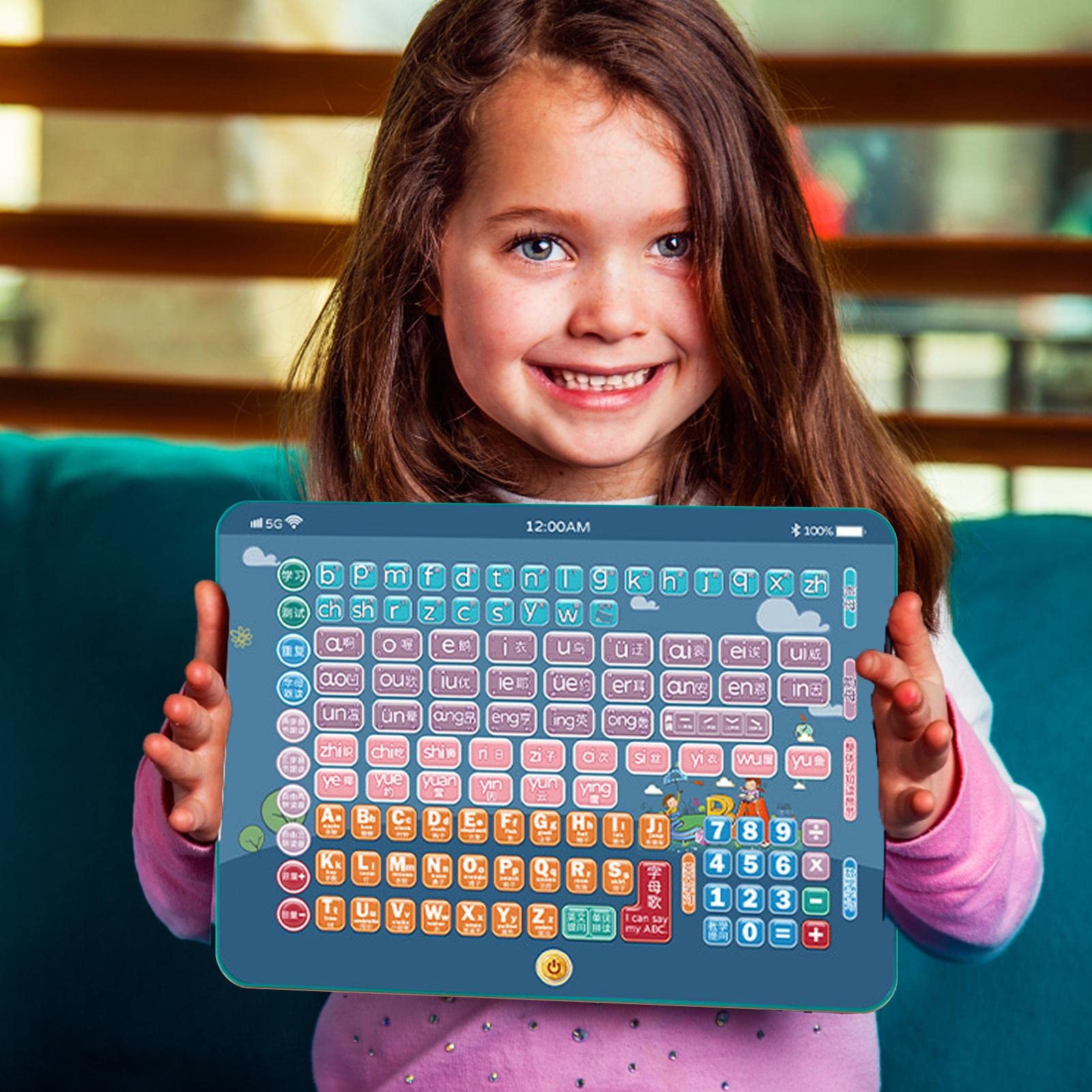 Amazon.co.jp: 幼児向けバイリンガルタブレット、学習用タブレット