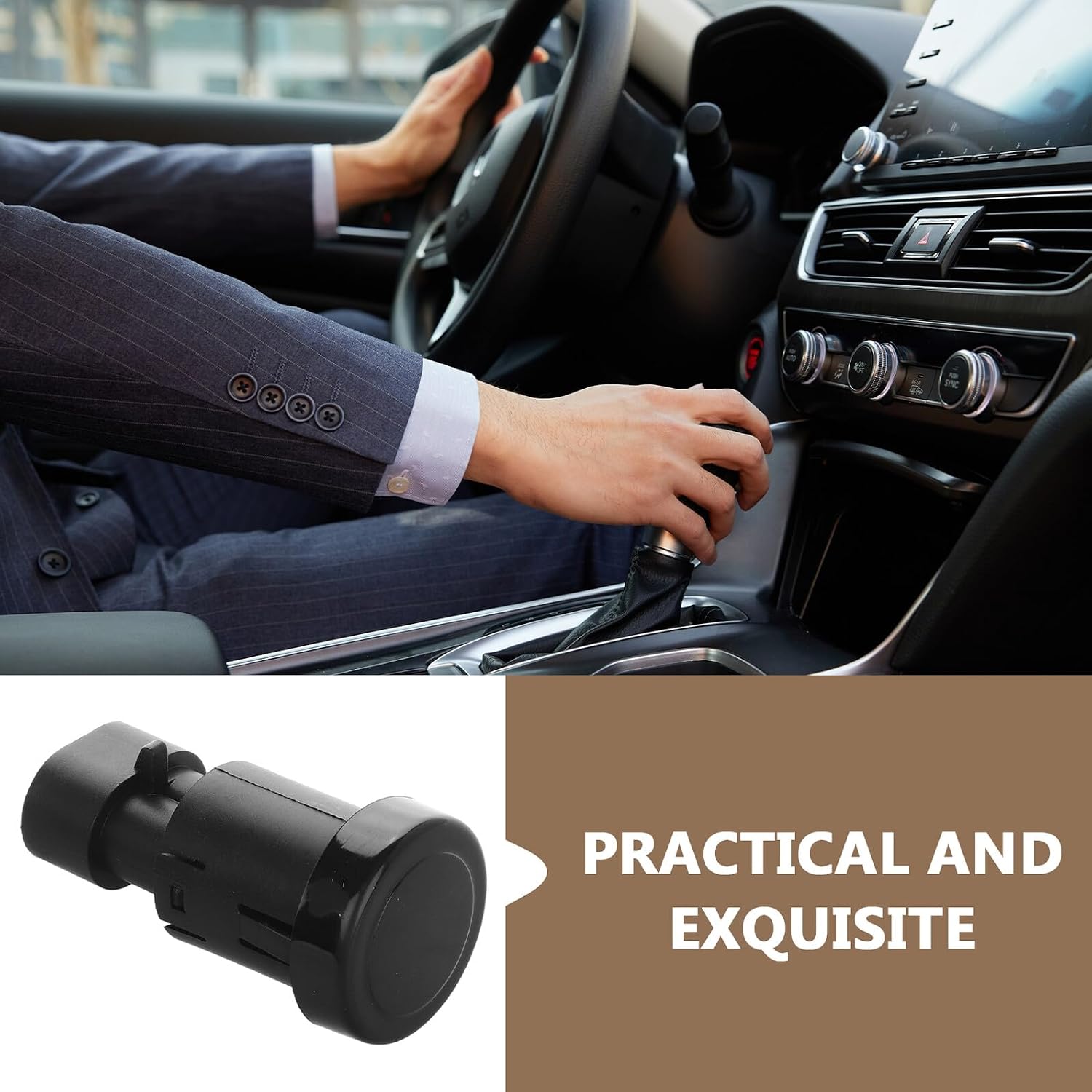 Replacement Rear Liftgate Release Switch Button for 07-14 Full-Size Trunk and Hood Latch, Automotive Rear Window and Trunk Lid Switch for Vehicle Door Release