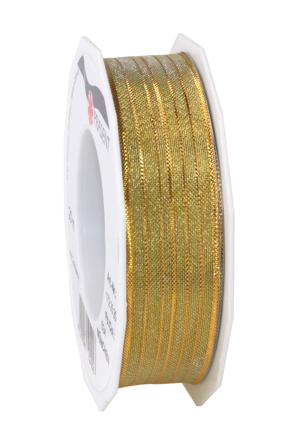 Präsent - München Organza Ribbon Gold 20-m-Roll 25 mm width, 25mm - 20m