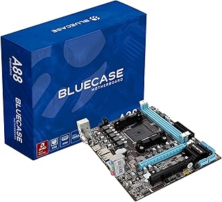 Placa-mãe Bluecase FM2/FM2+ BMBA88-A2HG, Até 100W, DDR3, HDMI, VGA, Micro-ATX