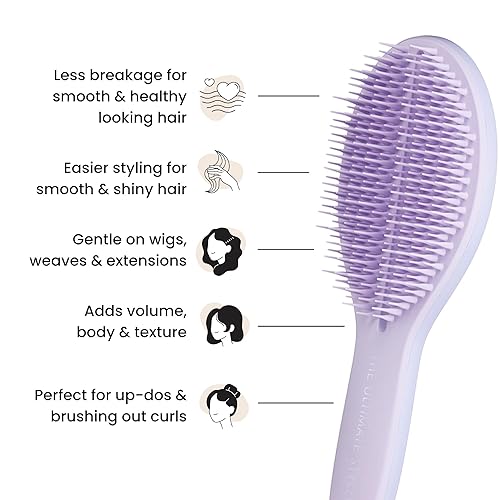Miniatura 4 de Tangle Teezer El mejor cepillo para estilizar en seco, mantene, mezcla y añade textura y brillo, nube lila