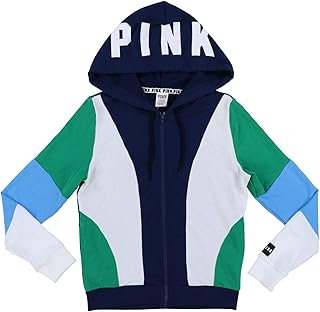 navy blue victoria secret hoodie