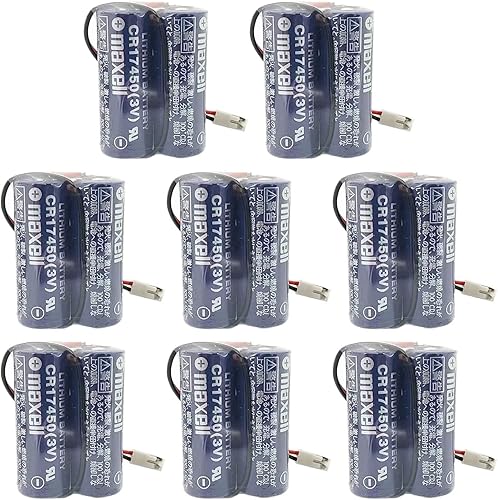 Miniatura 1 de 8 Pack CR17450-2WK27  D80UB016170 Battery 3V 2600mAh for Mazak 2CR17450-2WK27 Battery Pack