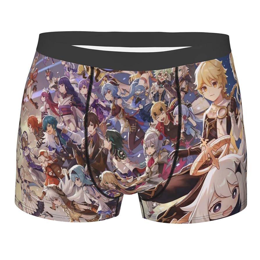 Amazon.co.jp: 原神 ファッショントレンドのホームパンツ、快適