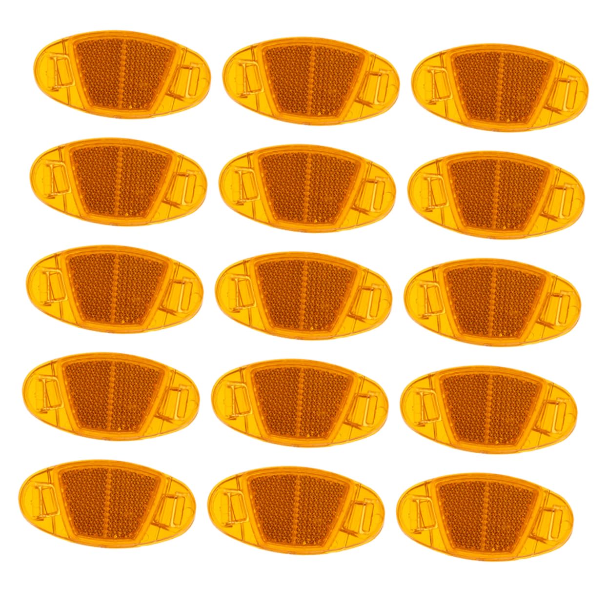 GOOHOCHY 16pcs Safety Warning Reflectors for Bike Rear Wheel Spoke Reflector Easy Assembly for Bikes