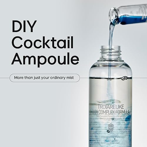 Miniatura 2 de TROIAREUKE H+ tóner para ampolla de cóctel (2.37 onzas líquidas, azul)