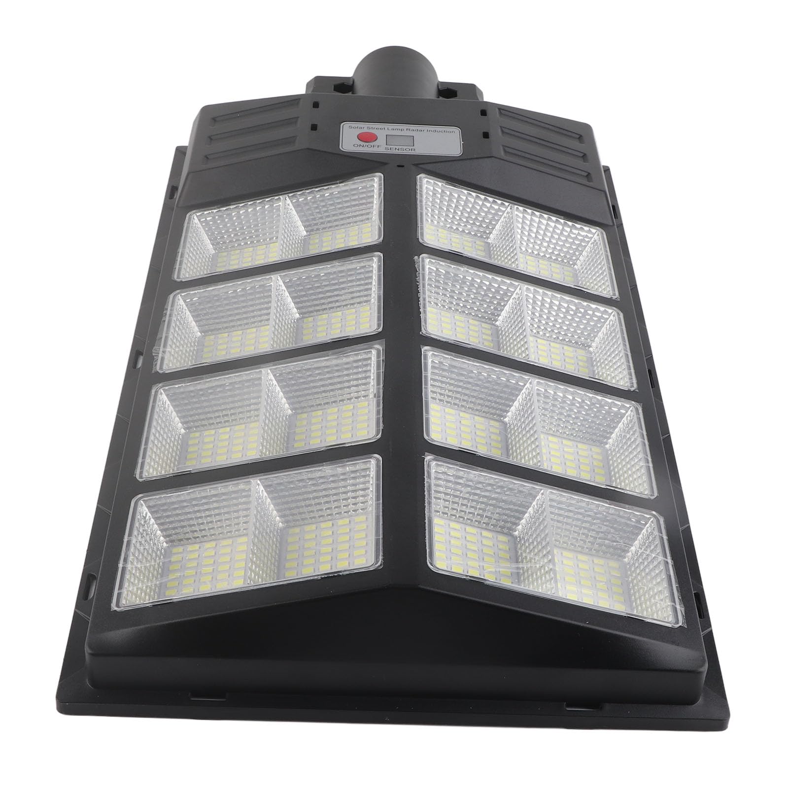 Qcwwy Solar-Straßenlaterne, 800 W LED-Lichter mit Hoher Helligkeit, Ultragroße Kommerzielle Wandlampen, Wasserdichte IP65-Außenlampe mit Fernbedienung für Parkplatz, Garten, Hof,