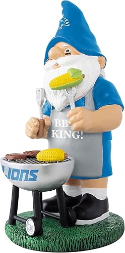 Miniatura 2 de FOCO NFL Unisex-Adult NFL Team Logo Grill Garden Statue Outdoor Gnome 10"