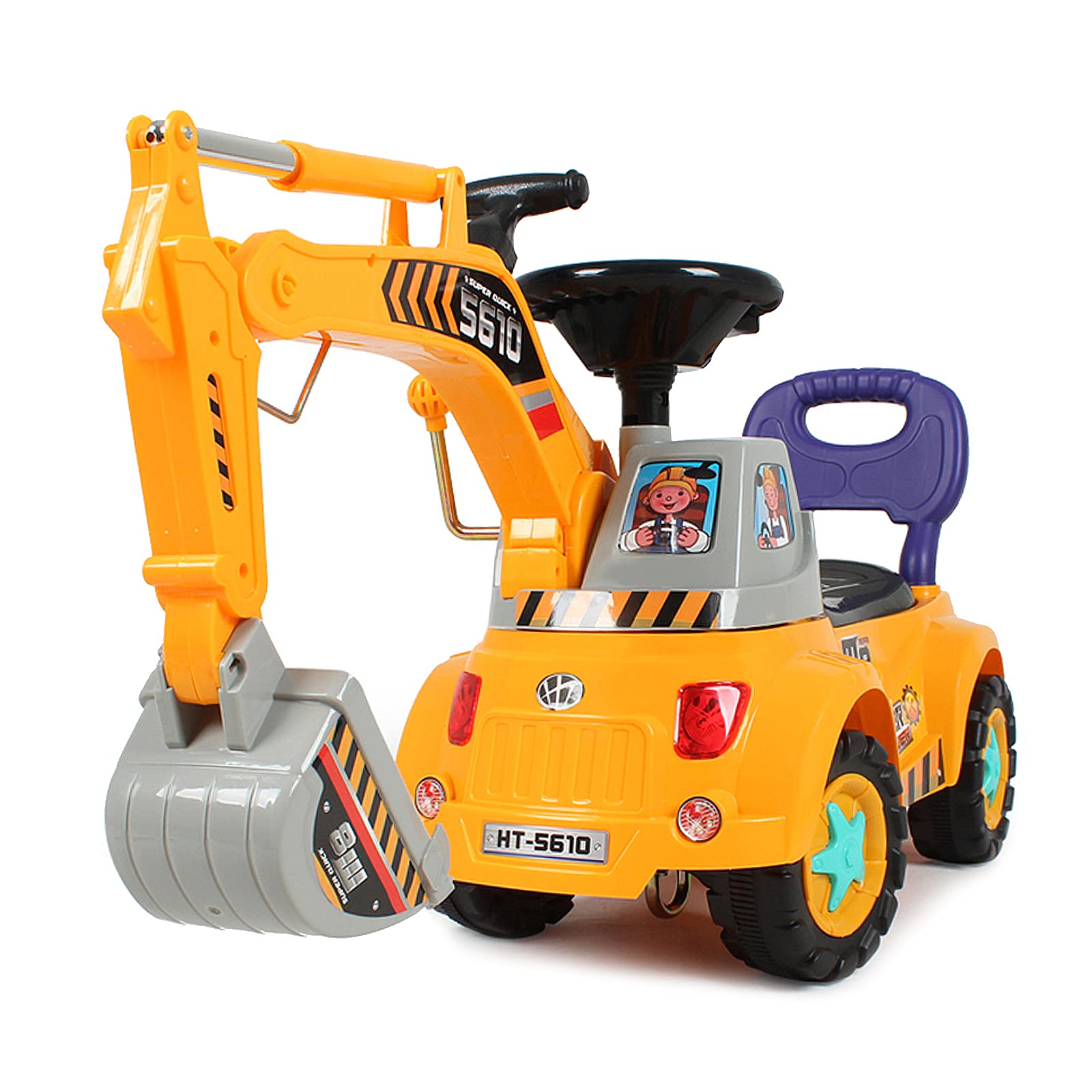 Buy Hitish Rideon Excavator Car, Full Functional Ride On Excavator