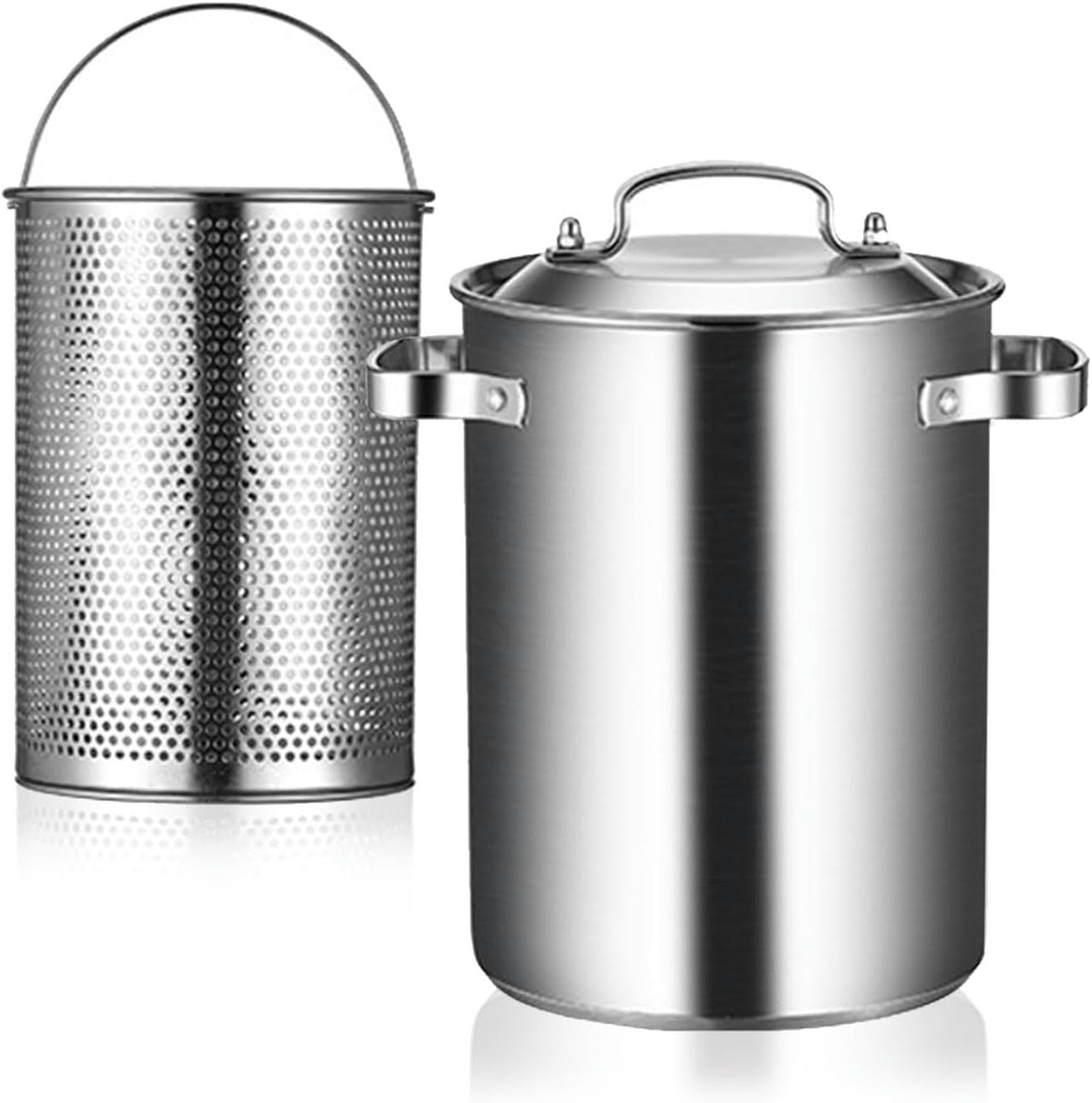 Friture à vapeur en acier inoxydable robuste avec panier de cuisson haute précision