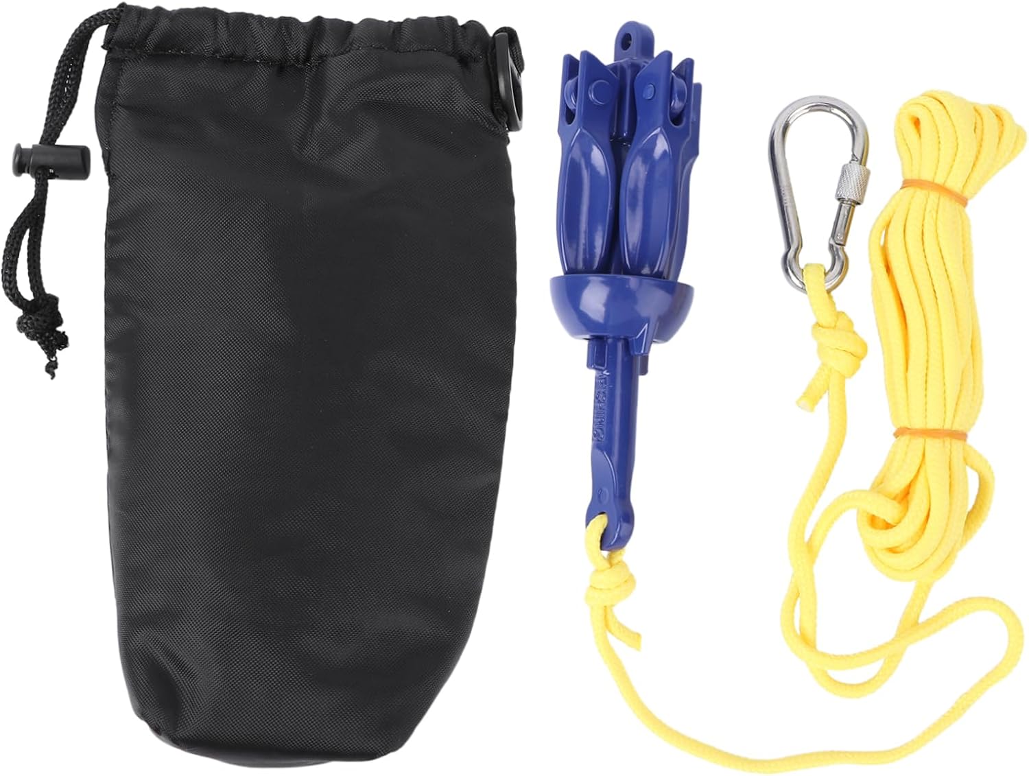 4 Kayak Anchor Motor Boat Anchor Paddle Boat Anchor Folding Canoe Folding Kayak Marine Grapnel Folding Anchor Foldable Kayak Motorboat Anchor Canoe Anchor Blue