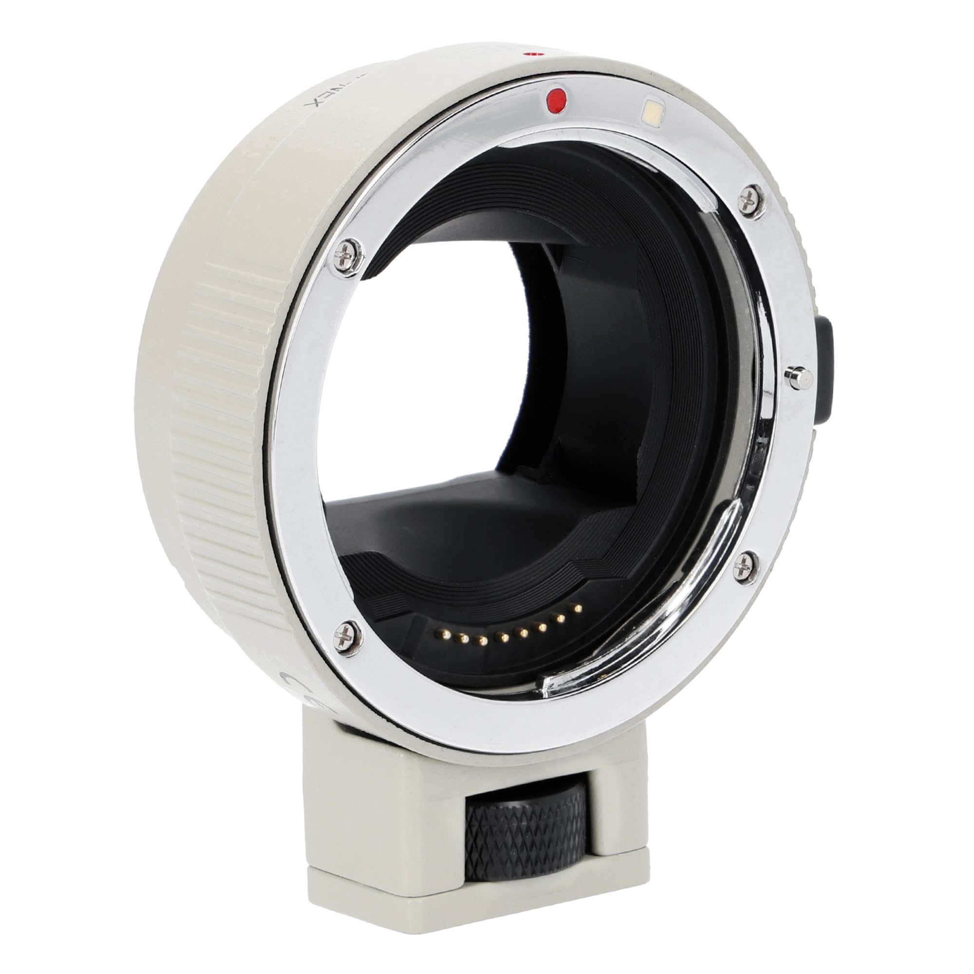 ayex Adattatore per obiettivo AF autofocus compatibile con obiettivo Canon EF/EF-S compatibile con fotocamera Sony E-mount EF-NEX II bianco