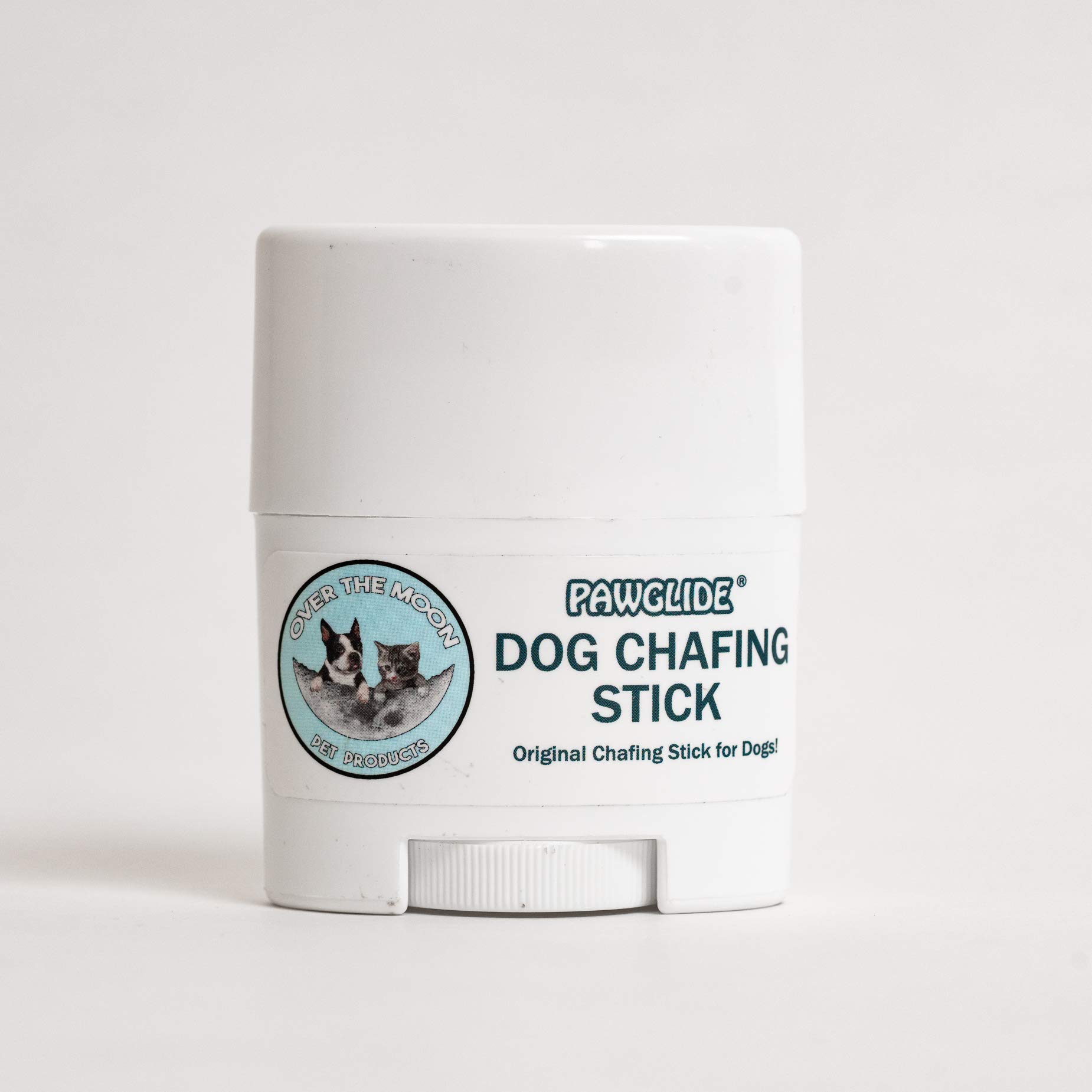 Pawglide by Over the Moon Pets, Dog Chafing Stick and Paw Protector, Made in USA, All Natural and Organic 18g, Natural Dog Sunscreen, Paw Balm, Paw